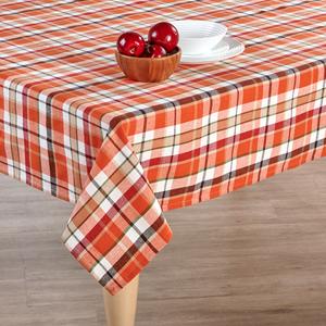 Multi Plaid Tablecloth