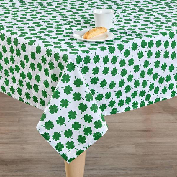 Clover Toss Print Tablecloth