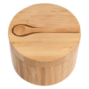 Lipper Bamboo Salt Box w/ Spoon