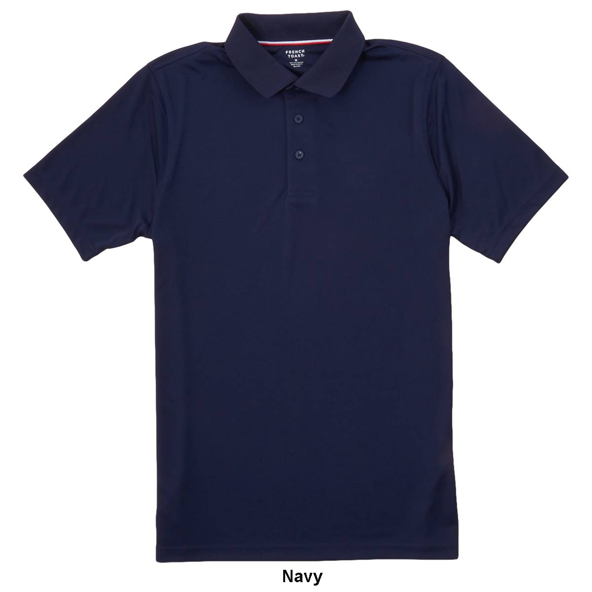 Young Mens French Toast Short Sleeve Sport Uniform Polo