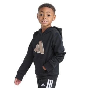 Boys (4-7) adidas(R) 2 Color Logo Hoodie alternate view