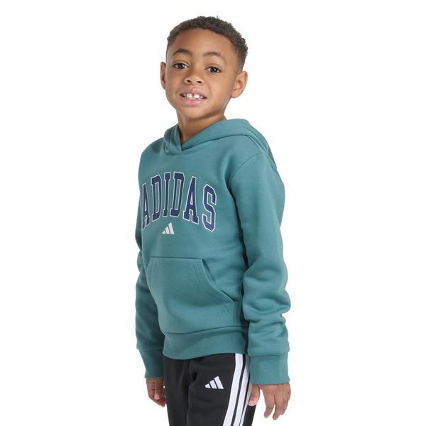 Boys (4-7) adidas(R) Varsity Cotton Fleece Hoodie alternate view