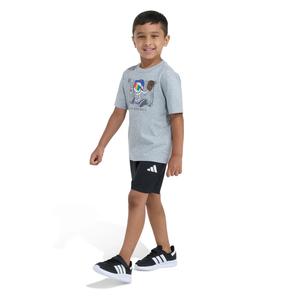 Boys (4-7) adidas(R) Graphic Tee & Woven Short Set alternate view