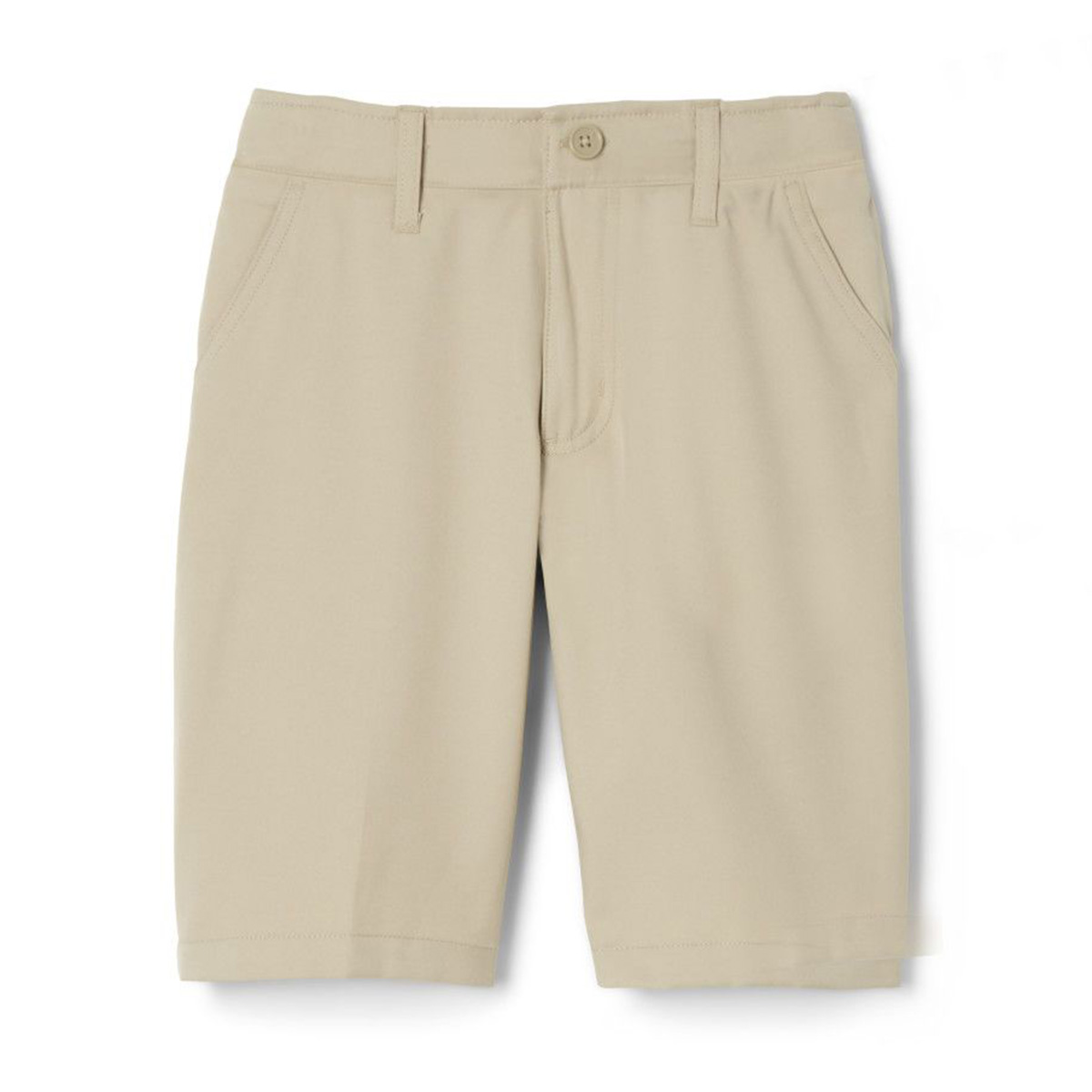 Boys (8-20) Flat Front Stretch Uniform Shorts