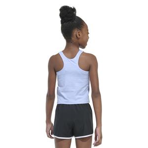 Girls (7-16) adidas(R) Melange Racerback Training Tank Top alternate view