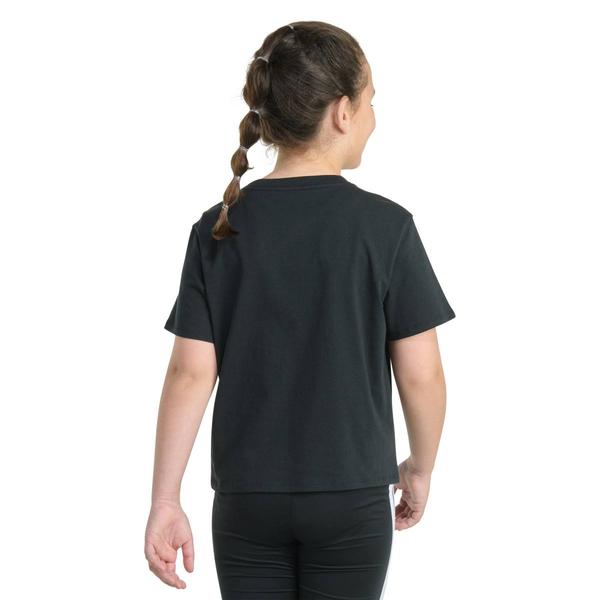 Girls (7-16) adidas(R) Embroidered Logo Short Sleeve Tee alternate view