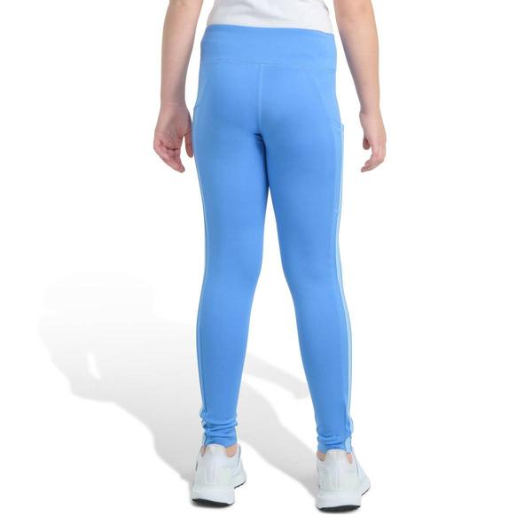 Girls (7-16) adidas(R) Cellphone Pocket 3-Stripe Leggings alternate view