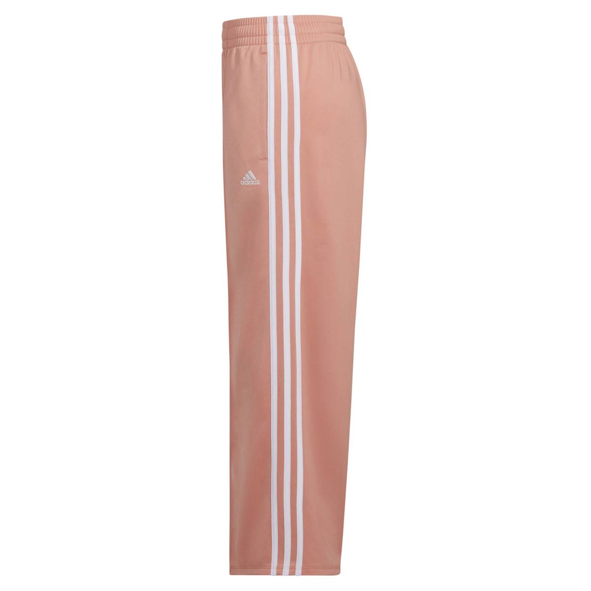 Girls (7-16) Adidas(R) 3-Stripe Wide Leg Tricot Pants