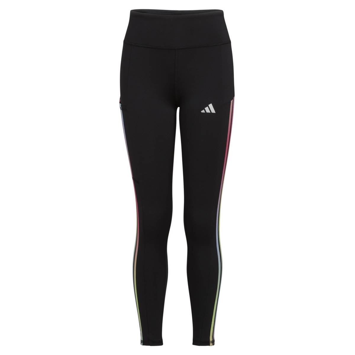 Girls (7-16) Adidas(R) 3-Stripe Cell Pocket Tight Leggings