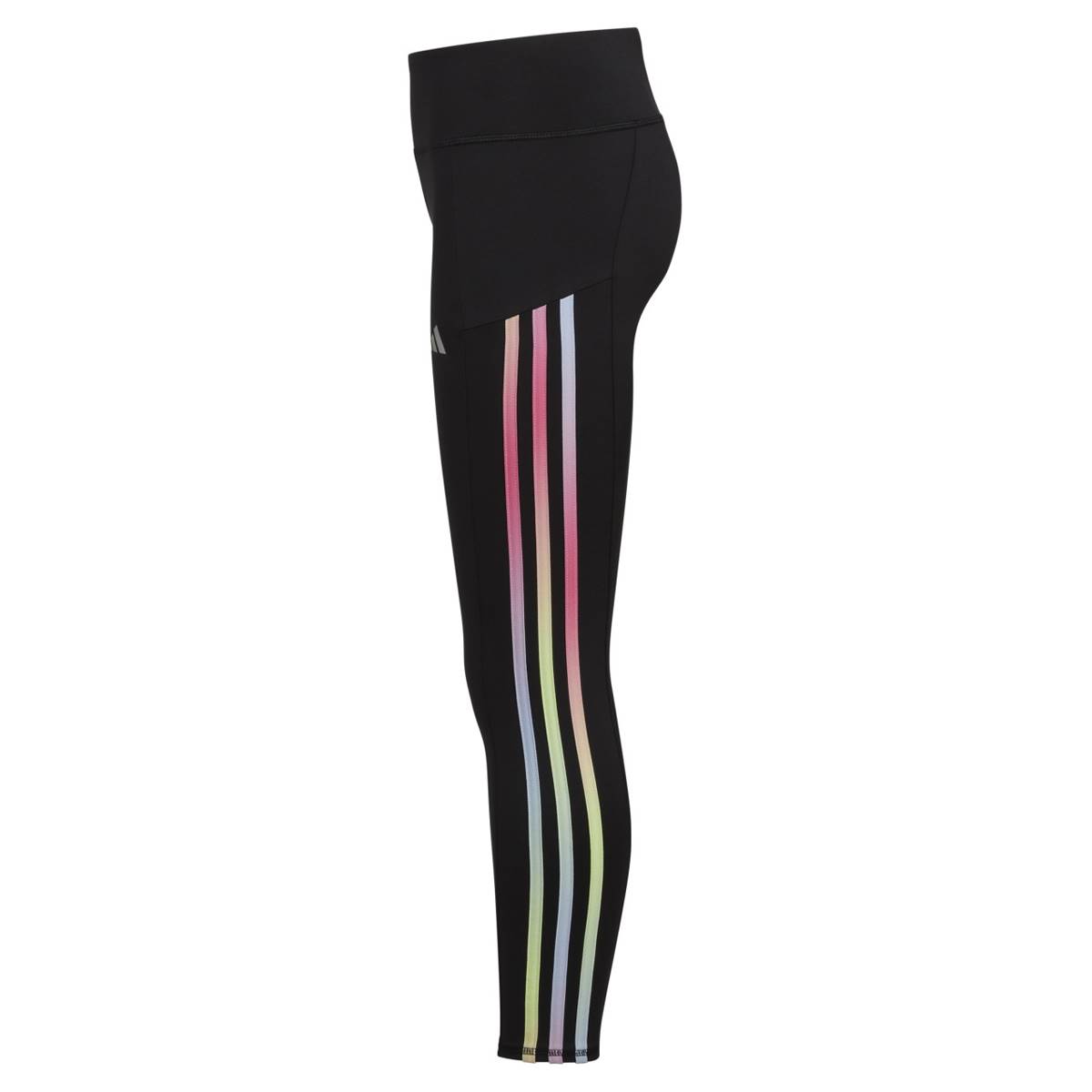 Girls (7-16) Adidas(R) 3-Stripe Cell Pocket Tight Leggings