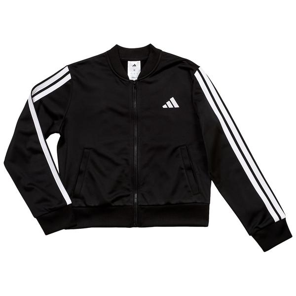 Girls (7-16) adidas(R) Essential Tricot Bomber Jacket alternate view
