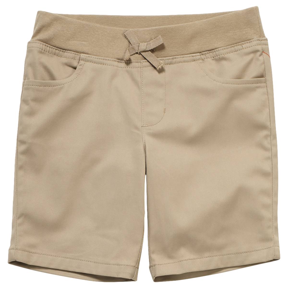 Girls (7-14) Pull On Faux Tie Front Shorts