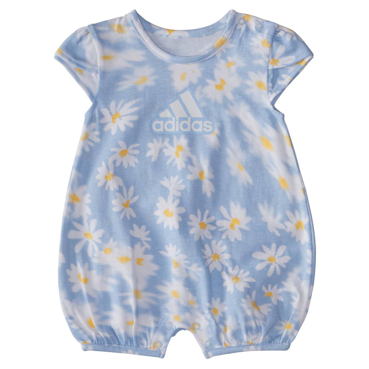 Baby Girl (12-24M) Adidas(R) Dizzy Floral Romper