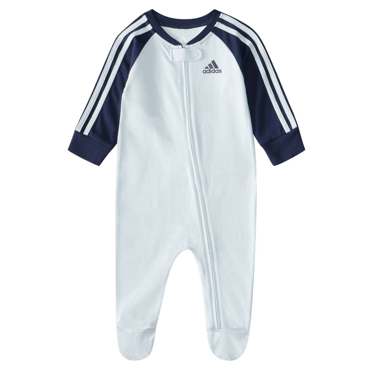 Baby Boy (NB-9M) Adidas(R) Logo Footie Sleep & Play