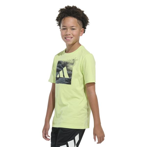 Boys (8-20) adidas(R) Short Sleeve Camo Box Logo Tee alternate view