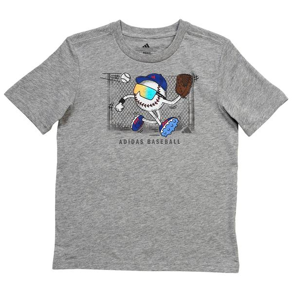Boys (8-20) adidas(R) Short Sleeve Stunner Outfield Tee