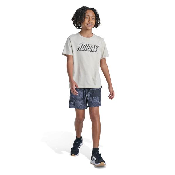 Boys (8-20) adidas(R) Camo Poster Short Sleeve alternate view