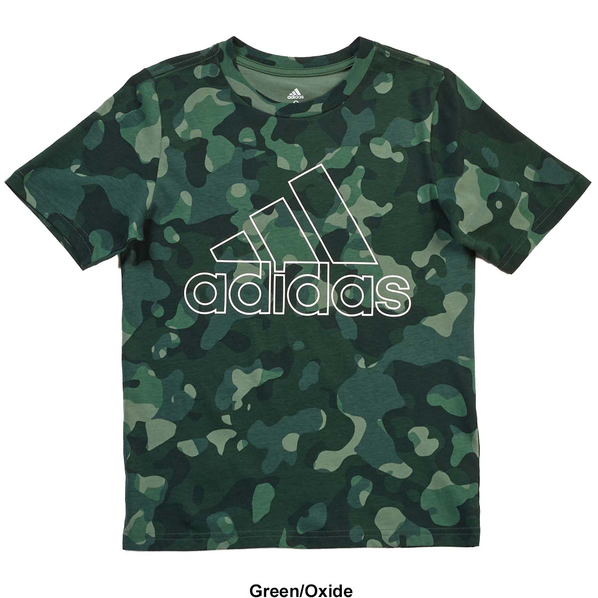 Boys (8-20) Adidas(R) Core Camo Print Short Sleeve Tee