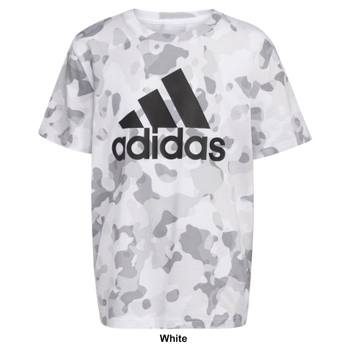 Boys (8-20) Adidas(R) Core Camo Print Short Sleeve Tee