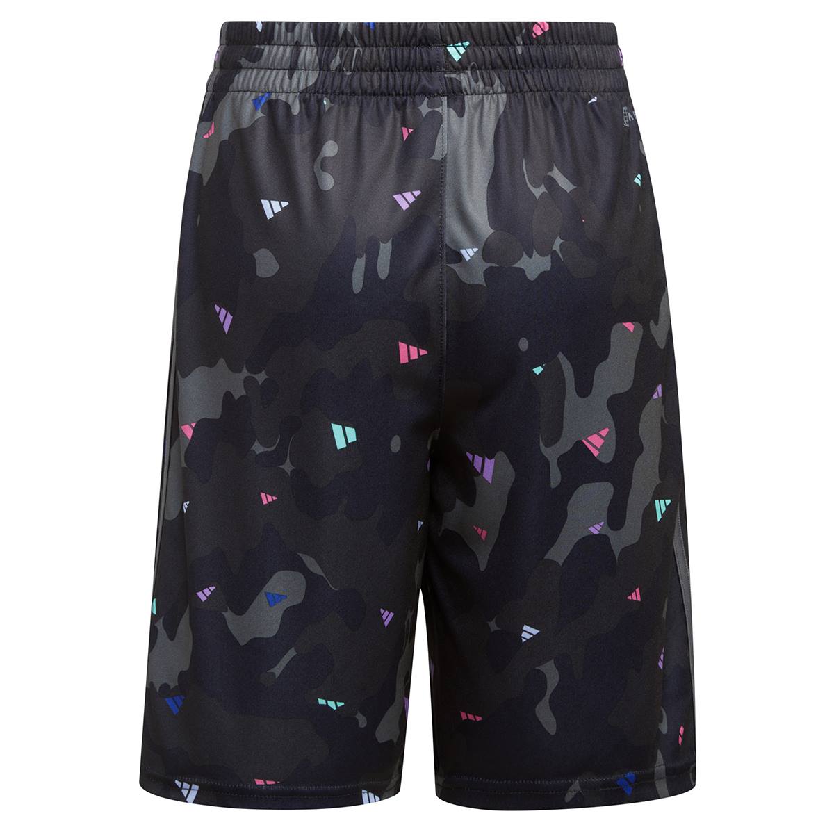 Boys (8-20) Adidas(R) Camo Print Shorts - Black/Multi