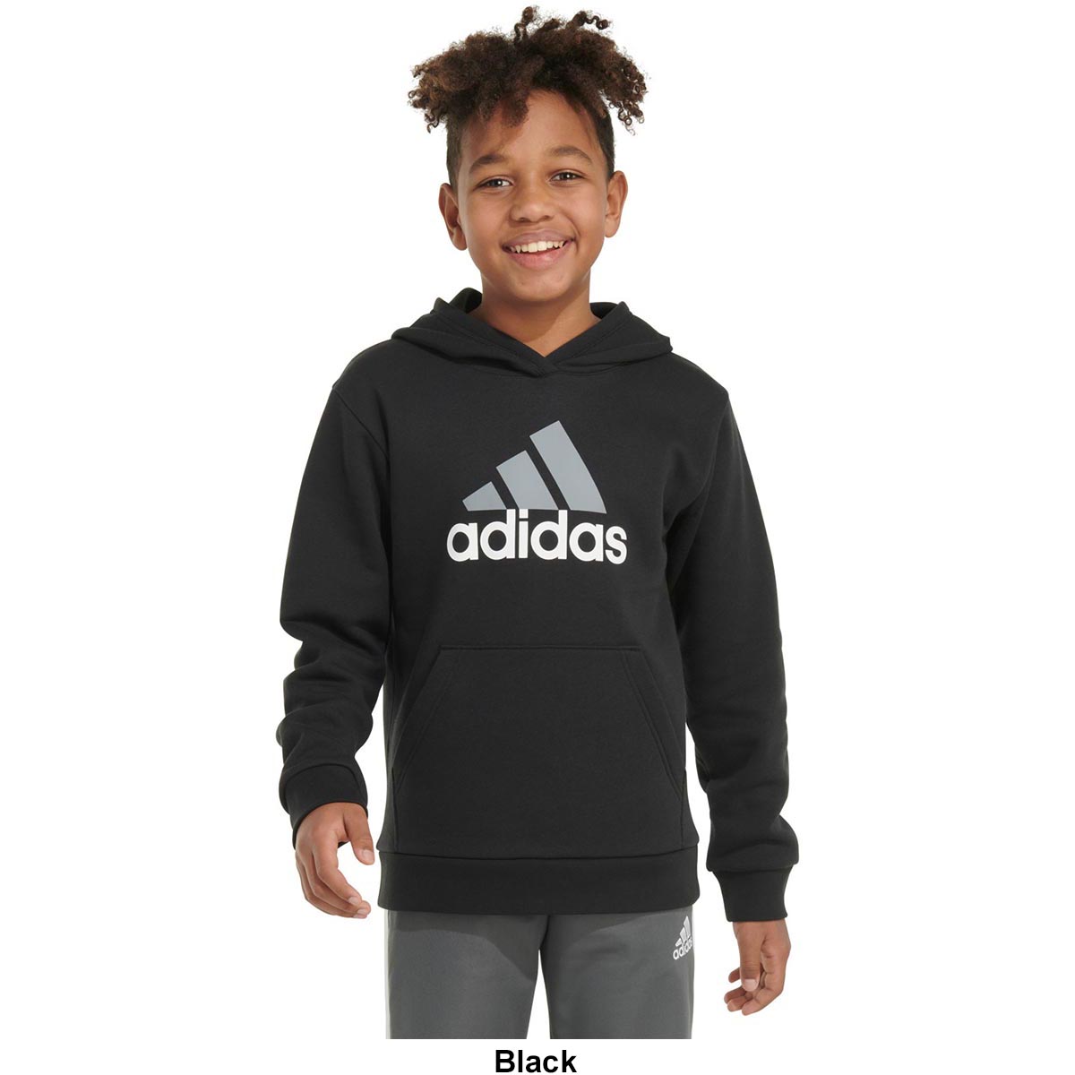 Boys (8-20) adidas(R) Essential Chest Logo Hoodie