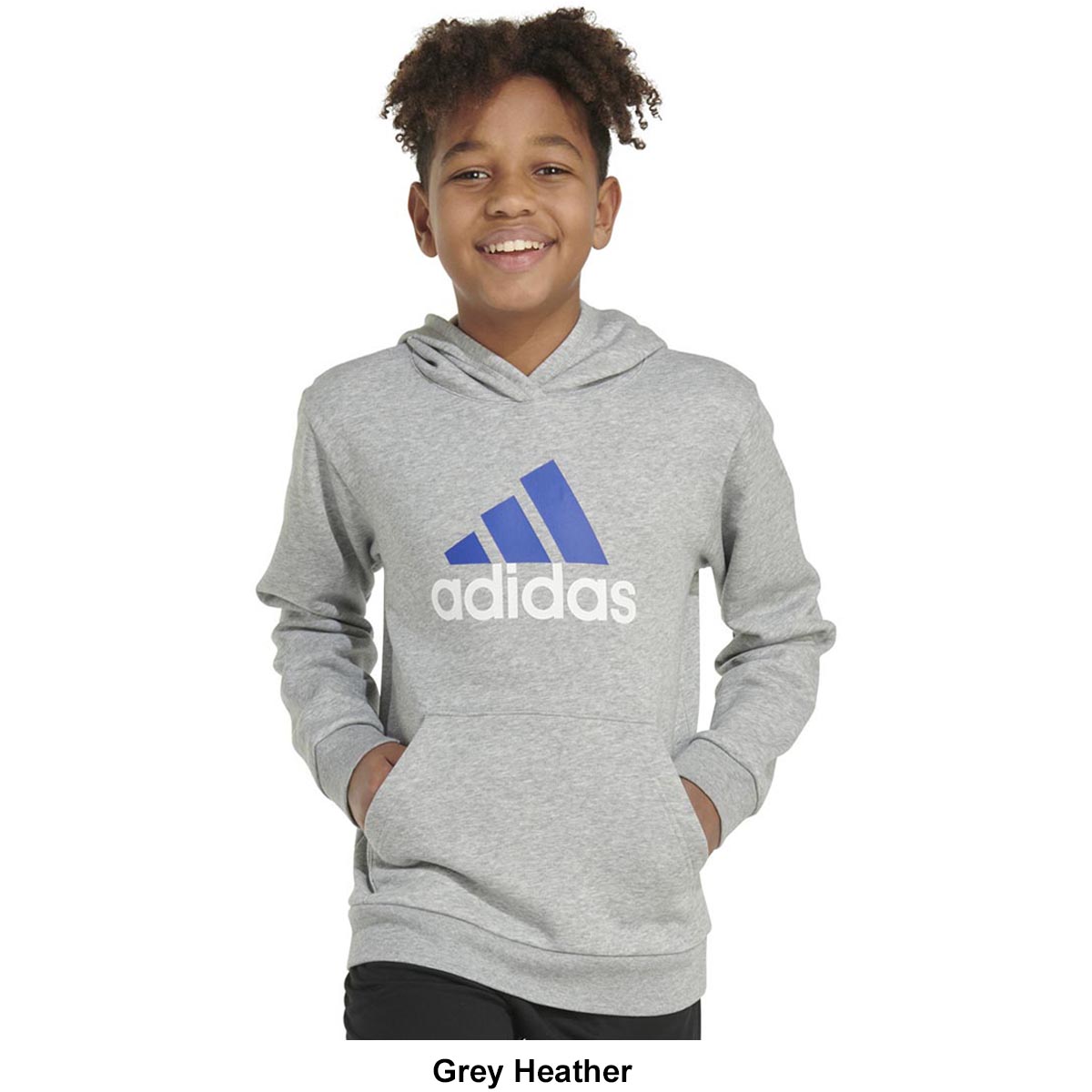 Boys (8-20) adidas(R) Essential Chest Logo Hoodie