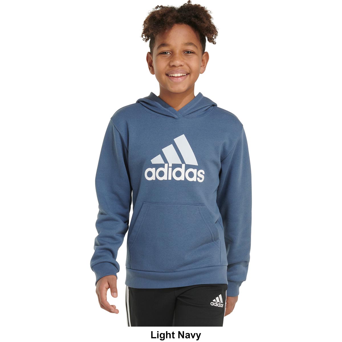 Boys (8-20) adidas(R) Essential Chest Logo Hoodie