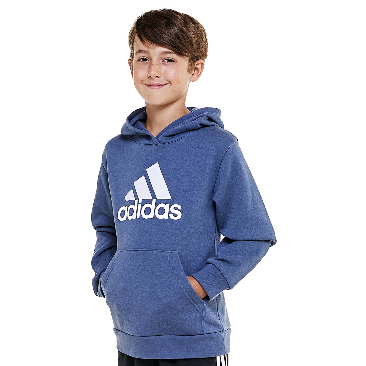 Boys (8-20) adidas(R) Essential Chest Logo Hoodie