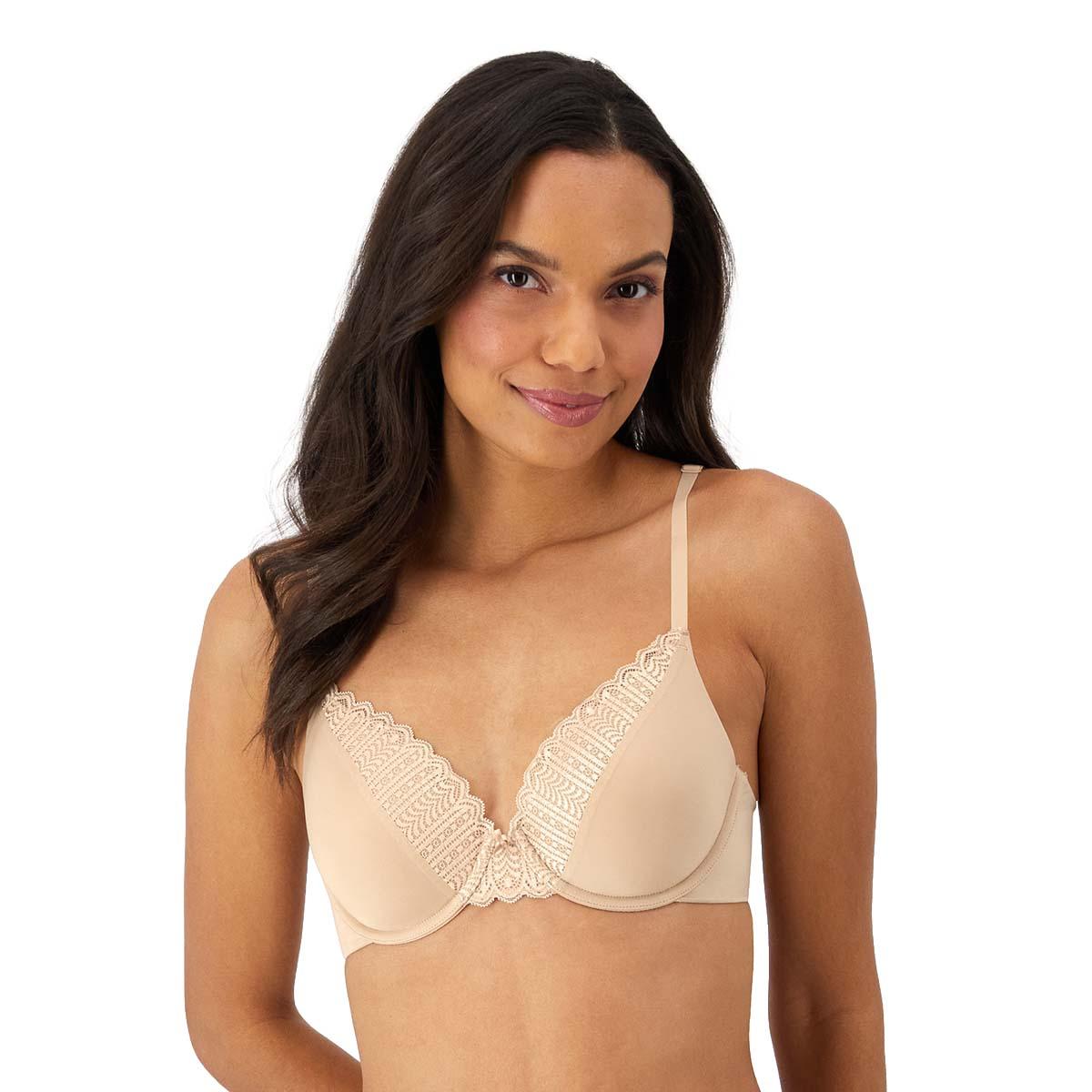 Maidenform Comfort Devotion Convertible Underwire Bra, Full Coverage Almond 36DD Women's