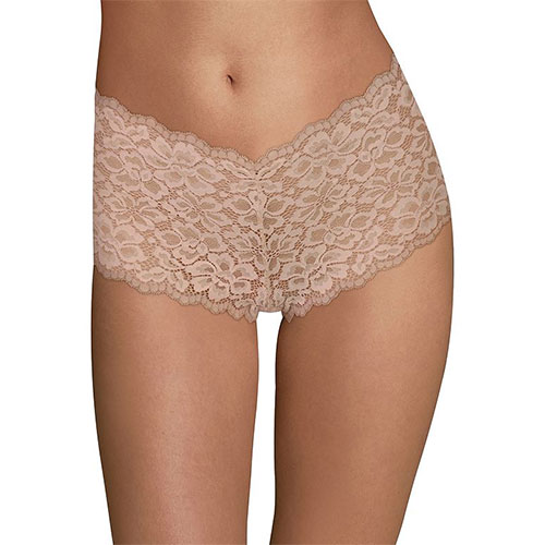 Womens Maidenform(R) Comfort Lace Boyshorts Panties DMCLBS