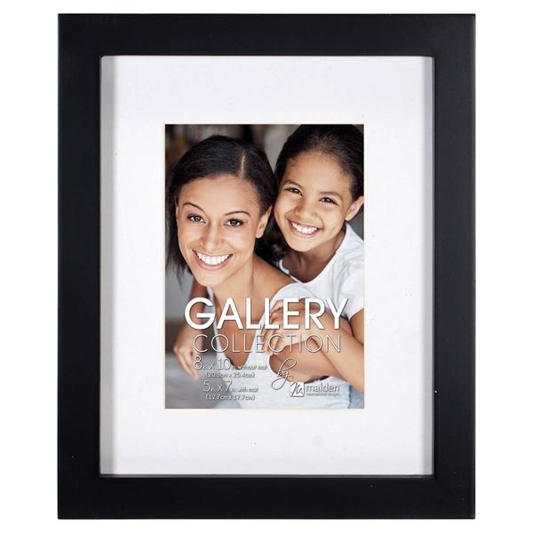 Malden Galley Black Matted Frame - 5x7/8x10
