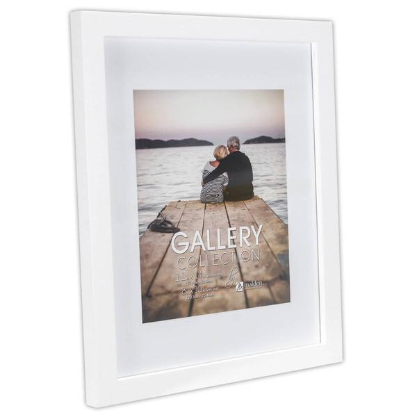 Malden Galley White Matted Frame - 8x10/11x14 alternate view