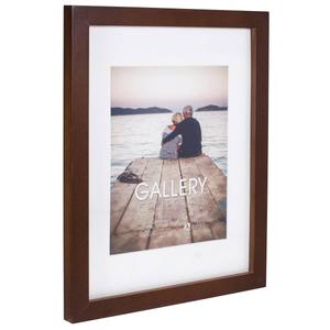 Malden Galley Walnut Matted Frame - 8x10/11x14 alternate view