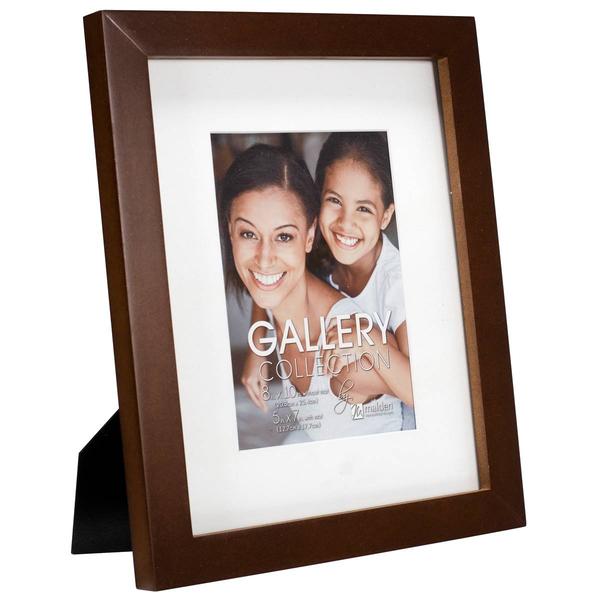 Malden Galley Walnut Matted Frame - 5x7/8x10 alternate view