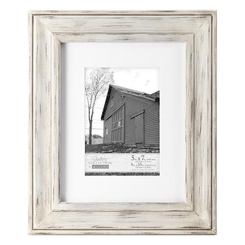Malden Whitman Whitewash Picture Frame - 5x7