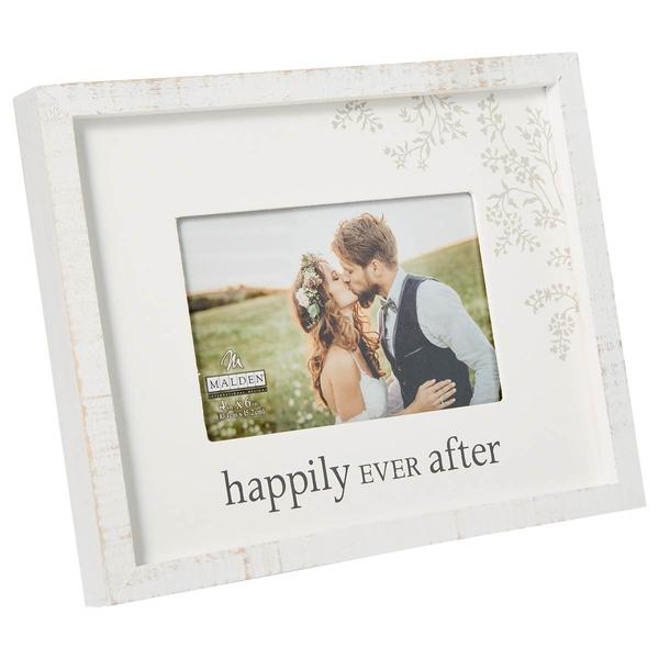 Malden Happily Ever After Rustic Border Frame - 6x4