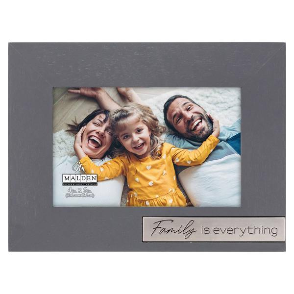 Malden Family Is Everything Wood Frame - 4x6