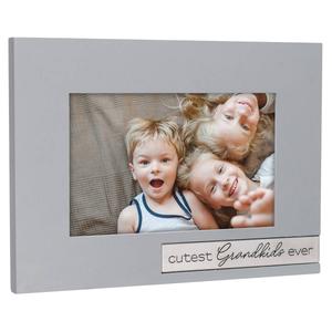 Malden Cutest Grandkids Ever Wood Frame - 4x6 alternate view