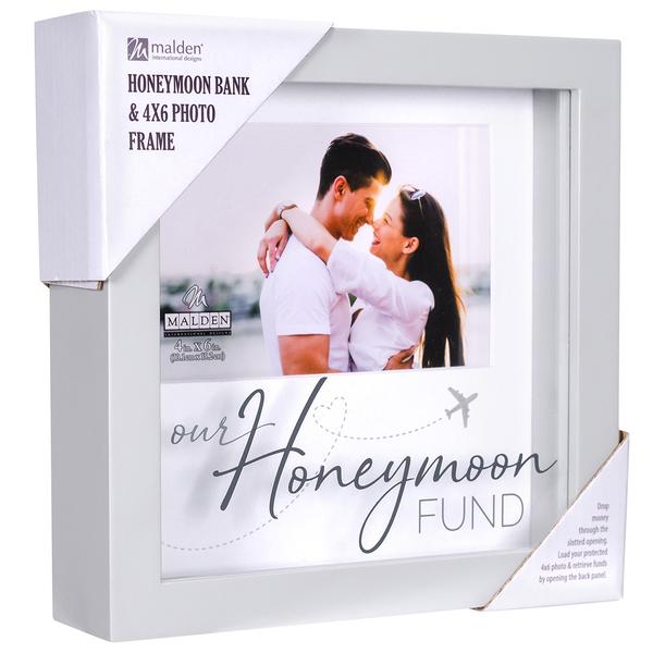 Malden Honeymoon Fund Bank Photo Frame - 4x6 alternate view