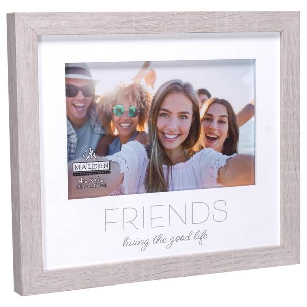Malden Friends Natural Wood Frame - 4x6 alternate view
