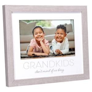 Malden Grandkids Natural Wood Frame - 4x6 alternate view