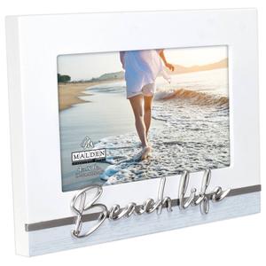 Malden Beach Metal Inlay Frame