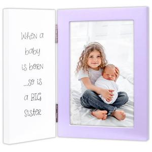 Malden Baby is Born so is a Big Sis Frame - 4x6