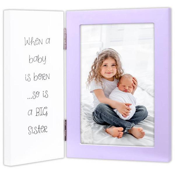 Malden Baby is Born so is a Big Sis Frame - 4x6
