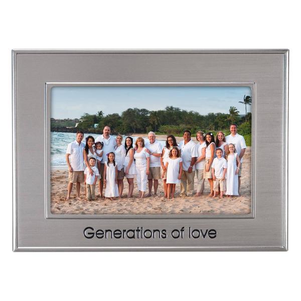 Malden Generations of Love Metal Frame - 4x6