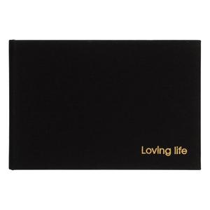 Malden Loving Life 1-Up Black Brag Book