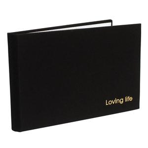 Malden Loving Life 1-Up Black Brag Book alternate view