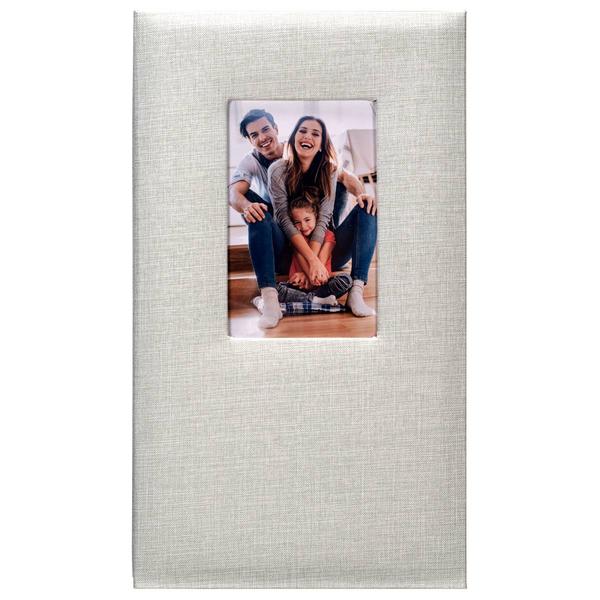 Malden 3-Up Grey Fabric Photo Album