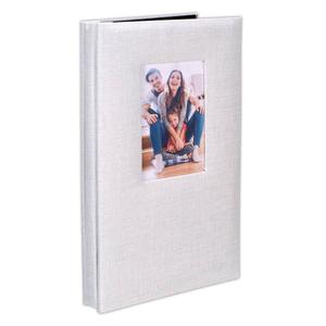 Malden 3-Up Grey Fabric Photo Album alternate view