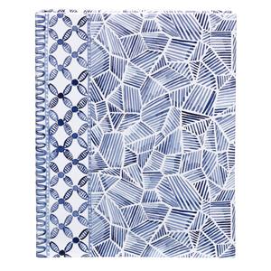Malden 2-Up Multi-Patterned Indigo Weld Bound Photo Album
